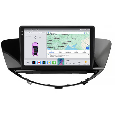 Штатная магнитола Lesko для Subaru Tribeca I Рестайлинг ver 2 2007-2014 экран 9" 4/64 QLED CarPlay 4G Wi-Fi GPS 360 Prime