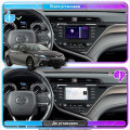 Штатная магнитола Lesko для Toyota Camry VIII (XV70) 2017-2021 экран 10" 2/32Gb Wi-Fi GPS Base