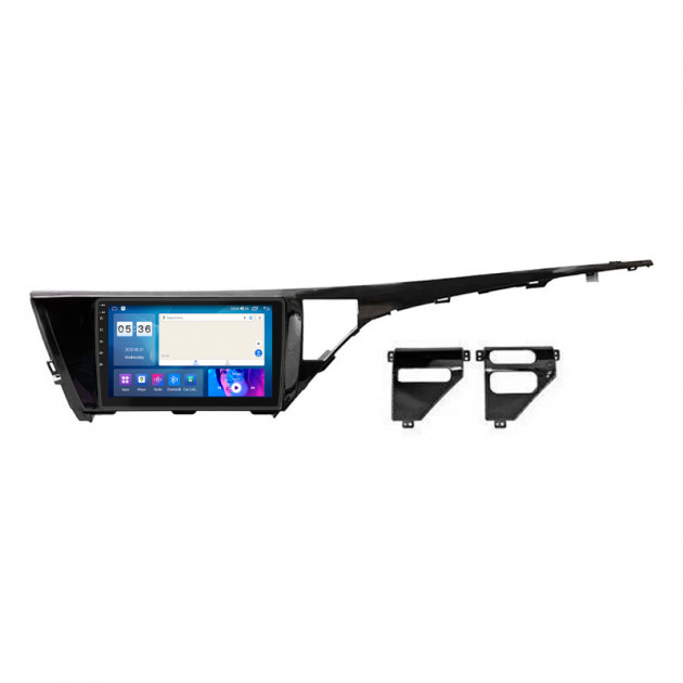 Штатная магнитола Lesko для Toyota Camry VIII (XV70) 2017-2021 экран 10" 2/32Gb CarPlay 4G Wi-Fi GPS Prime