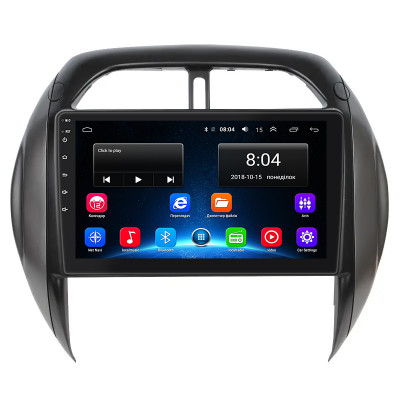 Штатная магнитола Lesko для Toyota RAV4 II (XA20) Рестайлинг 2003-2006 экран 9" 2/32Gb Wi-Fi GPS Base