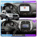 Штатная магнитола Lesko для Toyota RAV4 II (XA20) Рестайлинг 2003-2006 экран 9" 4/64 QLED CarPlay 4G Wi-Fi GPS 360 Prime