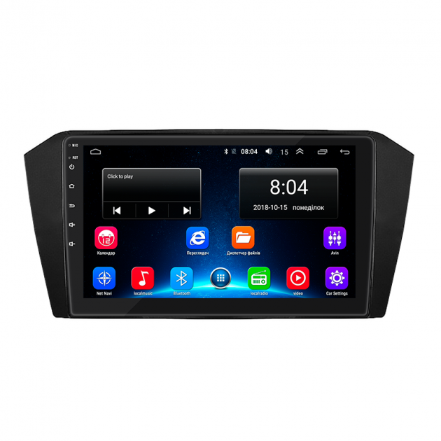 Штатная магнитола Lesko для Volkswagen Passat B8 Рестайлинг 2019-н.в. экран 10" 2/32Gb Wi-Fi GPS Base