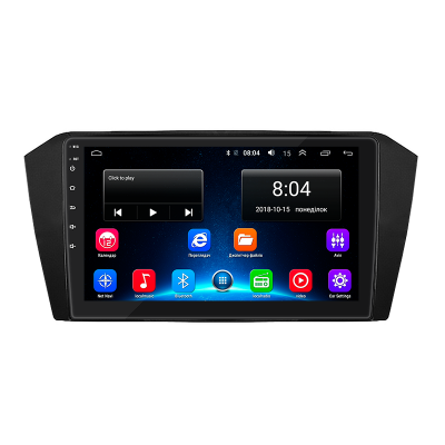 Штатная магнитола Lesko для Volkswagen Passat B8 Рестайлинг 2019-н.в. экран 10" 2/32Gb 4G Wi-Fi GPS Top