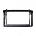 Переходная рамка Chevrolet Aveo 2007-2011 ZAZ Vida 2012+ Ravon Nexia R3 2016-2020 (6328) 9" Black
