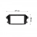 Рамка переходная для Geely Emgrand GX7 EX7 X7 2013-2017 (7259) 9"