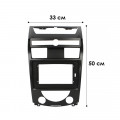 Переходная рамка SsangYong Rexton 2 Y250 2006-2012 (3780) 10"
