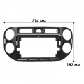 Переходная рамка Volkswagen Tiguan 2008-2016 Golf Plus 2005-2014 (1747) 9"
