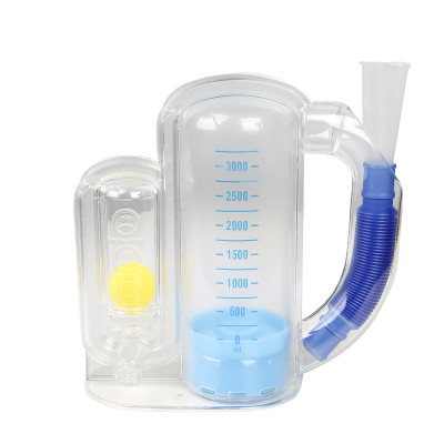 Дыхательный тренажер 3000 мл для дыхательных упражнений для реабилитации спирометр