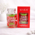 Витаминные капсулы для волос Sevich Hair Vitamin с марокканским маслом и маслом жожоба для восстановления повреждённых волос красные 30шт