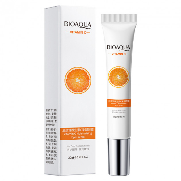 Крем для кожи вокруг глаз BIOAQUA Vitamin C Moisturizing Eye Cream с витамином С 20 г