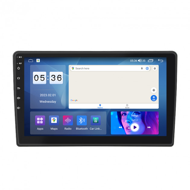 Штатная магнитола Lesko для Kia Sorento I 2002-2006 экран 9" 4/64Gb CarPlay 4G Wi-Fi GPS Prime