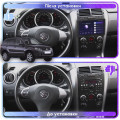 Штатная магнитола Lesko для Suzuki Grand Vitara III Рестайлинг 2008-2012 экран 9" 6/128Gb 4G Wi-Fi GPS Top