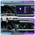 Штатная магнитола Lesko для Audi A4 allroad IV (B8) Рестайлинг 2011-2016 экран 9" 4/32Gb 4G Wi-Fi GPS Top