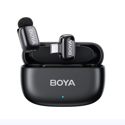 Мікрофон петличний бездротовий BOYA mini-20 (Type-C) black