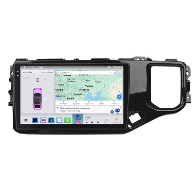 Штатная магнитола Lesko для Chery Tiggo 4/4x 5/5x II 2019-2020 экран 10" 4/64 QLED CarPlay 4G Wi-Fi GPS 360 Prime