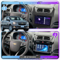Штатная магнитола Lesko для Chevrolet Cobalt II Рестайлинг 2020-н.в. экран 9" 4/32Gb 4G Wi-Fi GPS Top