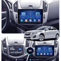 Штатная магнитола Lesko для Chevrolet Cruze I Рестайлинг 2012-2016 экран 9" 4/32Gb 4G Wi-Fi GPS Top