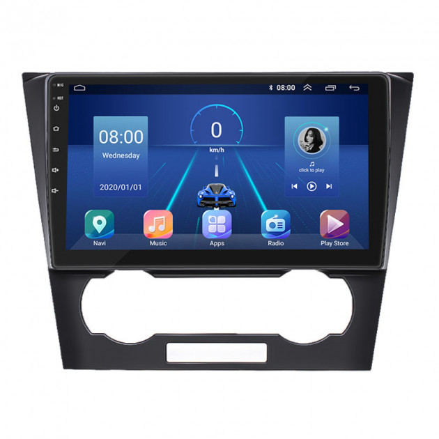 Штатная магнитола Lesko для Chevrolet Epica V250 2006-2009 экран 9" 4/32Gb 4G Wi-Fi GPS Top