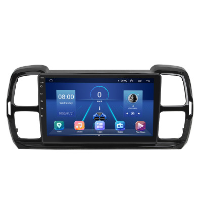 Штатная магнитола Lesko для Citroen C5 Aircross I 2018-н.в. экран 9" 4/32Gb 4G Wi-Fi GPS Top