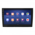 Штатная магнитола Lesko для Fiat Bravo II 2007-2014 экран 9" 4/32Gb 4G Wi-Fi GPS Top