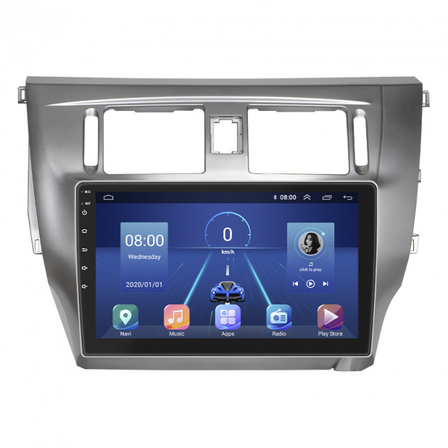 Штатная магнитола Lesko для Great Wall Voleex C30  2010-2014 экран 9" 4/32Gb 4G Wi-Fi GPS Top