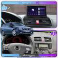Штатная магнитола Lesko для Honda Accord VII ver 2 2002-2007 экран 9" 4/32Gb 4G Wi-Fi GPS Top