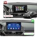 Штатная магнитола Lesko для Honda Accord X Рестайлинг 2020-н.в. экран 9" 4/32Gb 4G Wi-Fi GPS Top