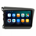 Штатная магнитола Lesko для Honda Civic IX 2011-2015 экран 9" 4/32Gb 4G Wi-Fi GPS Top