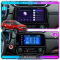 Штатная магнитола Lesko для Honda CR-V V 2016-2020 экран 9" 4/32Gb 4G Wi-Fi GPS Top