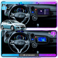 Штатная магнитола Lesko для Honda Insight II Рестайлинг 2011-2014 экран 9" 4/32Gb 4G Wi-Fi GPS Top