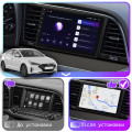 Штатная магнитола Lesko для Hyundai Elantra VI (AD) Рестайлинг 2018-2020 экран 9" 4/32Gb 4G Wi-Fi GPS Top