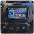 Штатная магнитола Lesko для Jeep Renegade I Рестайлинг 2018-н.в. экран 9" 4/32Gb 4G Wi-Fi GPS Top