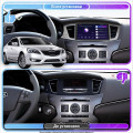 Штатная магнитола Lesko для Kia Cadenza I 2009-2013 экран 9" 4/32Gb 4G Wi-Fi GPS Top