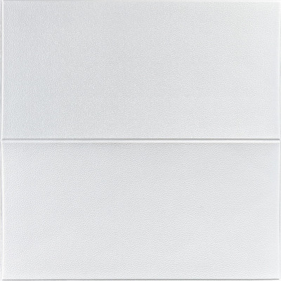 Панель стеновая 3D 700х700х3мм Квадрат белый SW-00001802