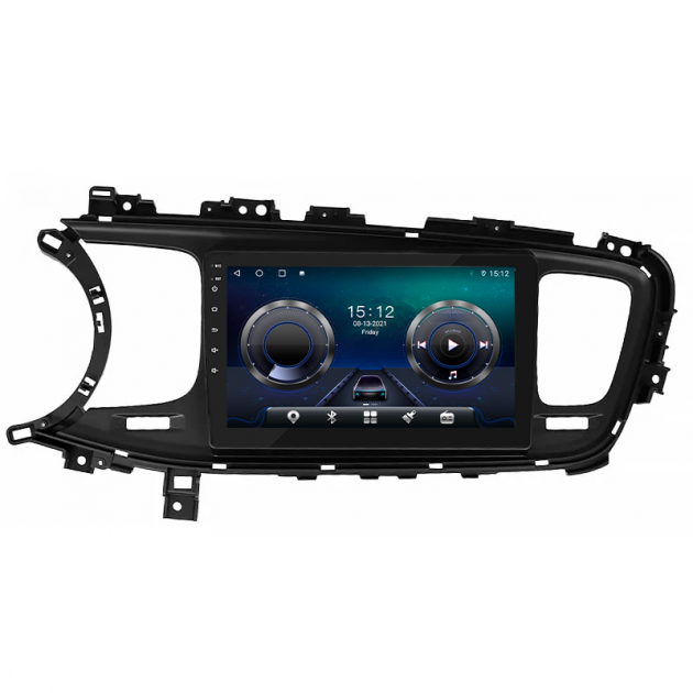 Штатная магнитола Lesko для Kia K5 I Рестайлинг 2013-2015 экран 9" 4/32Gb 4G Wi-Fi GPS Top