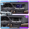 Штатная магнитола Lesko для Kia K7 VG (I) Рестайлинг 2012-2015 экран 9" 4/32Gb 4G Wi-Fi GPS Top