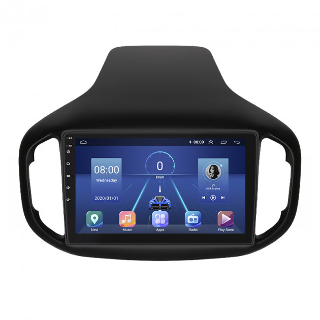 Штатная магнитола Lesko для Chery Tiggo 7 I 2016-2020 экран 10" 2/32Gb 4G Wi-Fi GPS Top