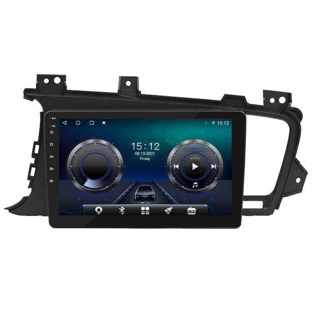 Штатная магнитола Lesko для Kia Optima III 2010-2013 экран 9" 4/32Gb 4G Wi-Fi GPS Top