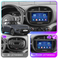 Штатная магнитола Lesko для Kia Soul III 2019-н.в. экран 9" 4/32Gb 4G Wi-Fi GPS Top