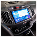 Штатная магнитола Lesko для Kia Sportage III 2010-2014 экран 9" 4/32Gb 4G Wi-Fi GPS Top