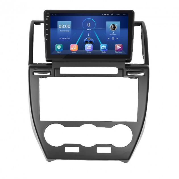 Штатная магнитола Lesko для Land Rover Freelander II 2006-2010 экран 9" 4/32Gb 4G Wi-Fi GPS Top