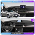 Штатная магнитола Lesko для Lexus CT I Рестайлинг 2 2017-н.в. экран 9" 4/32Gb 4G Wi-Fi GPS Top