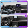 Штатная магнитола Lesko для Lexus CT I Рестайлинг 2014-2018 экран 9" 4/32Gb 4G Wi-Fi GPS Top