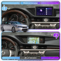 Штатная магнитола Lesko для Lexus ES VI 2012-2015 экран 9" 4/32Gb 4G Wi-Fi GPS Top