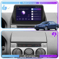 Штатная магнитола Lesko для Mazda 6 I (GG) 2002-2005 экран 9" 4/32Gb 4G Wi-Fi GPS Top