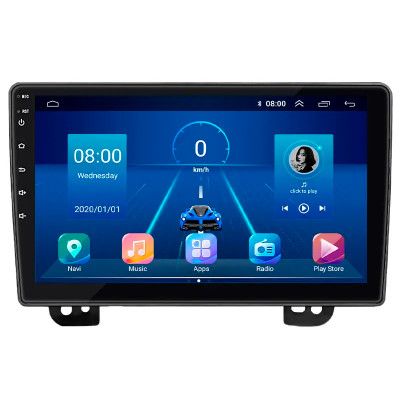 Штатная магнитола Lesko для Mazda MPV II (LW) Рестайлинг 2003-2006 экран 9" 4/32Gb 4G Wi-Fi GPS Top