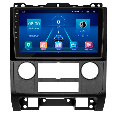 Штатная магнитола Lesko для Mazda Tribute II 2007-2011 экран 9" 4/32Gb 4G Wi-Fi GPS Top