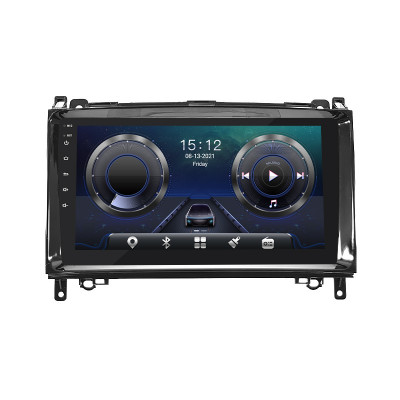 Штатная магнитола Lesko для Mercedes-Benz A-Класс II (W169) Рестайлинг 2008-2012 экран 9" 4/32Gb 4G Wi-Fi GPS Top