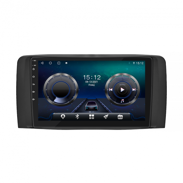 Штатная магнитола Lesko для Mercedes-Benz R-Класс I Рестайлинг 2007-2010 экран 9" 4/32Gb 4G Wi-Fi GPS Top