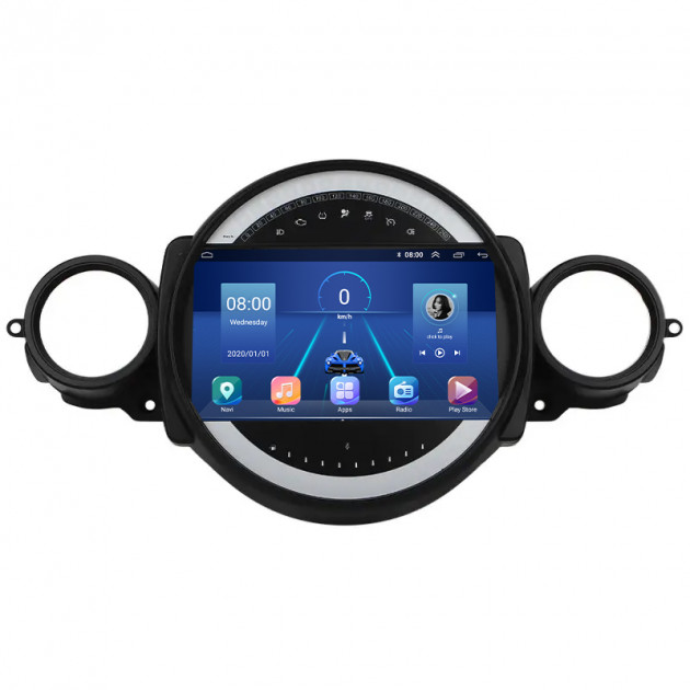 Штатная магнитола Lesko для MINI Hatch II (R56) 2006-2010 экран 9" 4/32Gb 4G Wi-Fi GPS Top